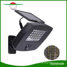 Iluminação de Emergência ao ar livre À Prova D &#39;Água 200lm 30 LED Energia Solar PIR Sensor de Movimento Garagem Jardim Quintal Lâmpada de Parede Luz de Segurança